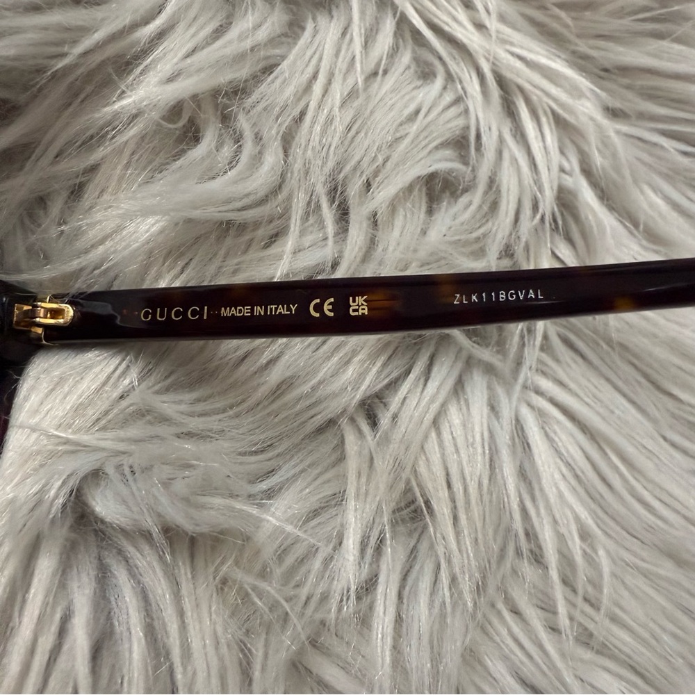 GUCCI GG0461SA Cat Eye Havana Tortoise Sunglasses NWT - Picture 10 of 13